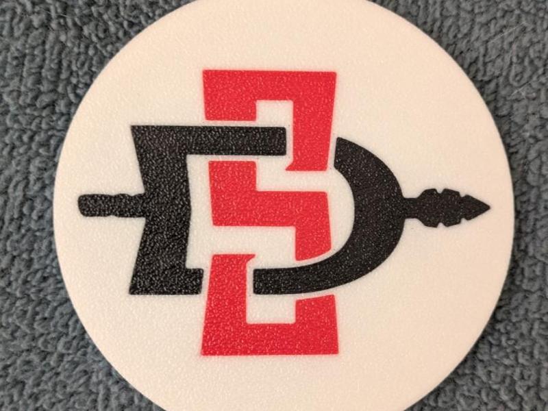 San Diego State Aztecs Coaster