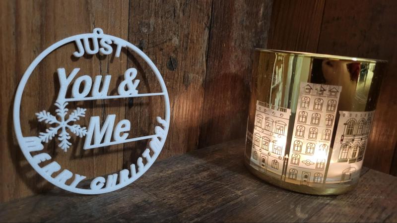 Christmas ornament - Just You And Me