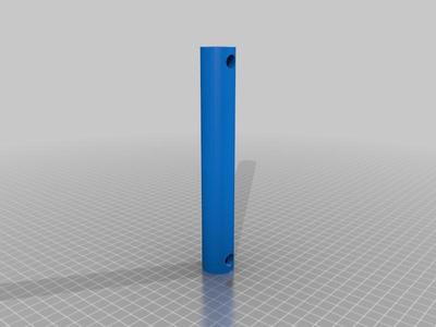 Overhead Filament Spool Holder (Lulzbot Taz) - With Retaining Pin
