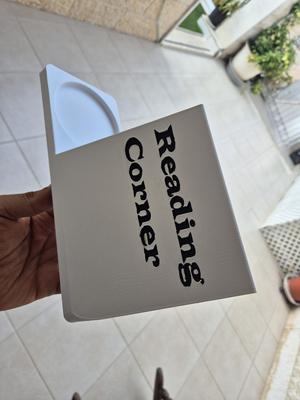 Book and Coffee Cup Holder