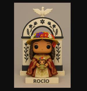 Virgen del Roció Dressed as a Shepherdess