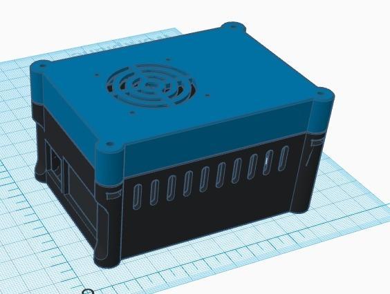 ASUS Tinker Board Case with 40mm Fan