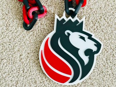 Sacramento Kings logo chain
