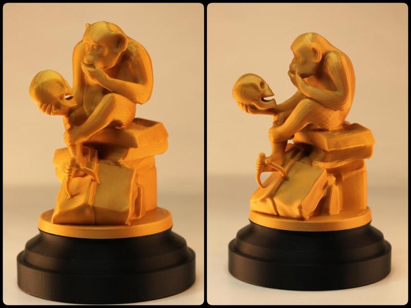 Ape with Skull - Hugo Rheinhold