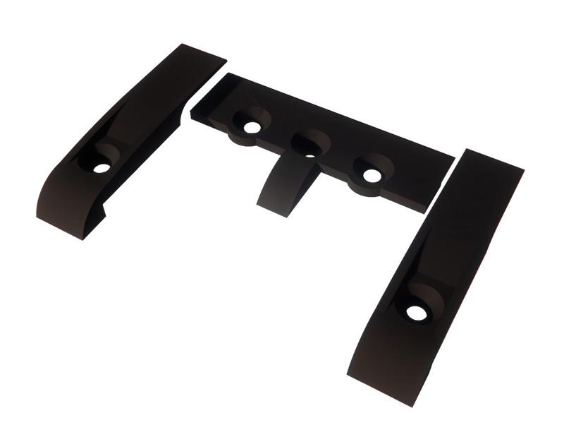 Skid plates / Tamiya TT-02 Type-S / SR / SRX: Adjustable suspension mount saver