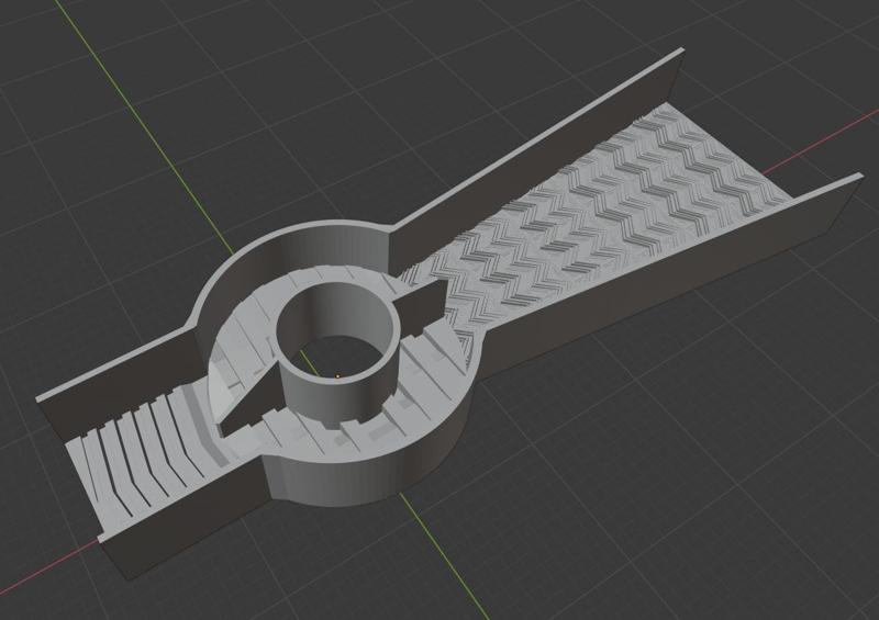 "Golden Donut" Gold washing trough / "Golden Donut" Gold sluice