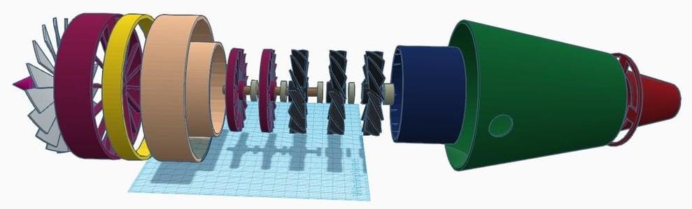 Jet Engine (working)