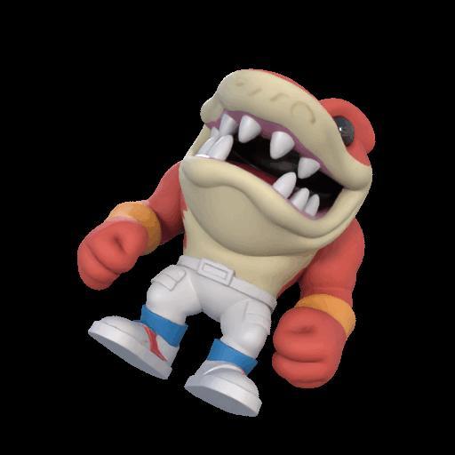 Funko Pop Big Slammu Street Shark half man 2025