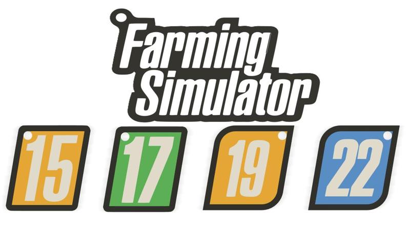 Farming simulator keychain / klíčenka