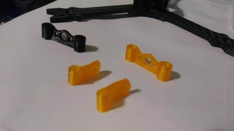 Hantu 5" 210mm Antenna & Camera Mounts (Mode 2 Ghost Clone)