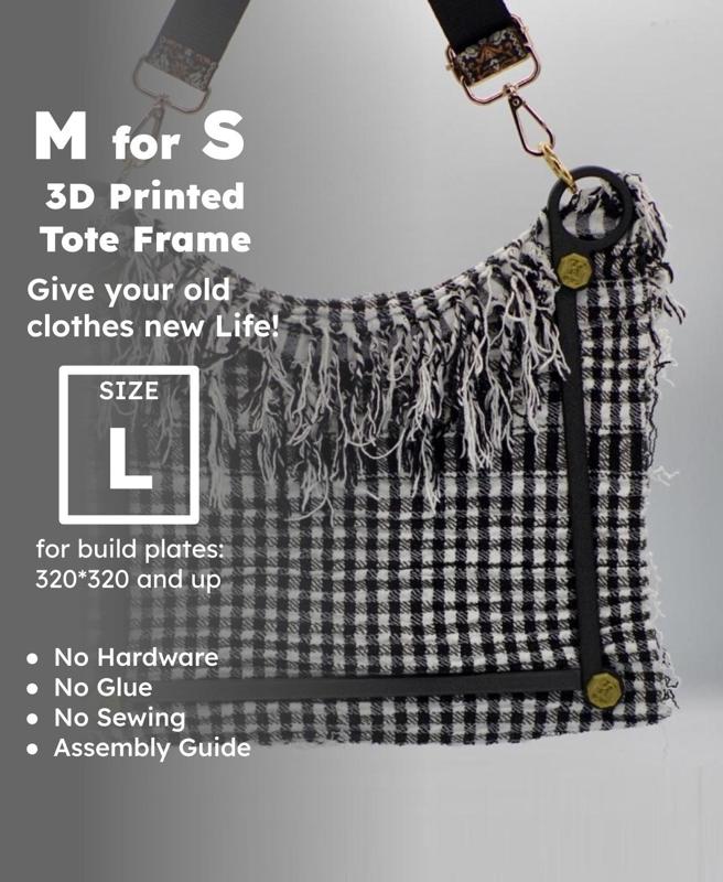 M for S Tote Bag Frame – Size L