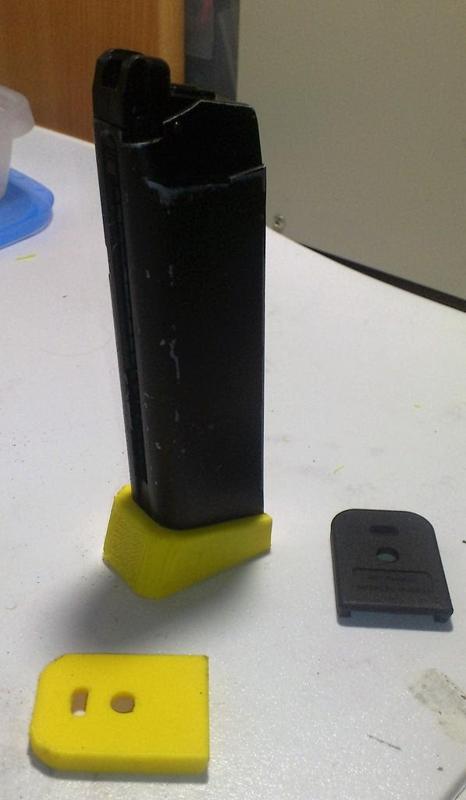 Airsoft Magazine Base Plate WE G17/18