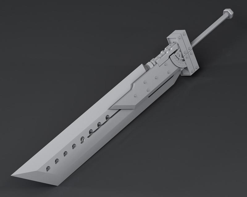 FUSHION SWORD - CLOUD BUSTER - FINAL FANTASY VII