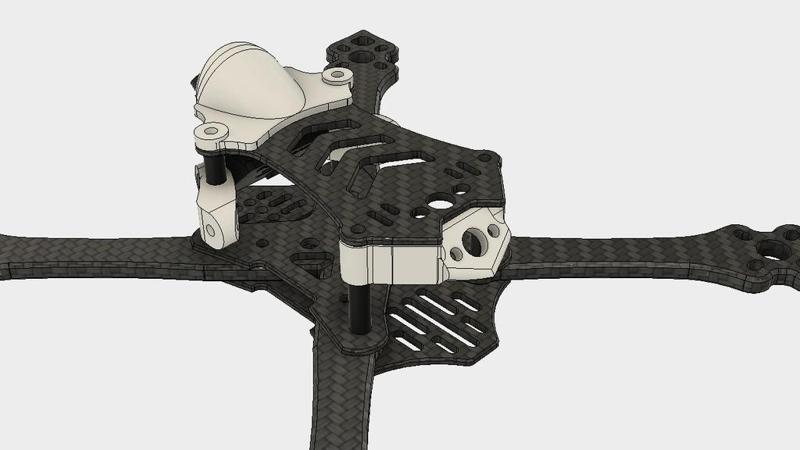 Hornet 45 deg pigtail mount