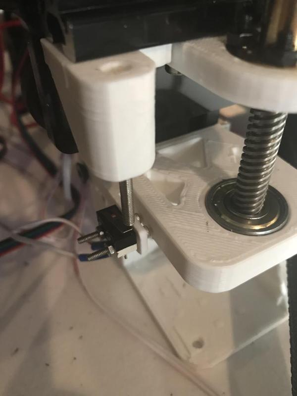 Tevo Tarantula Z-endstop mount for bracketed base