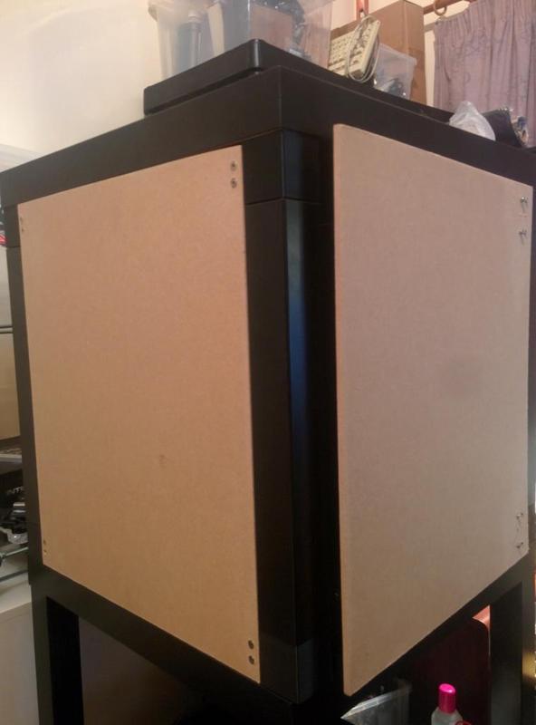 Ikea Lack Table leg extenders