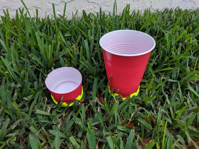 Sprinkler Cup Holder, Solo Cup Holder