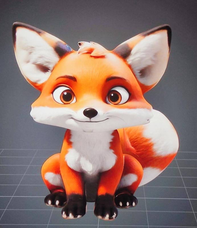 Knops fox teen toy and to collect