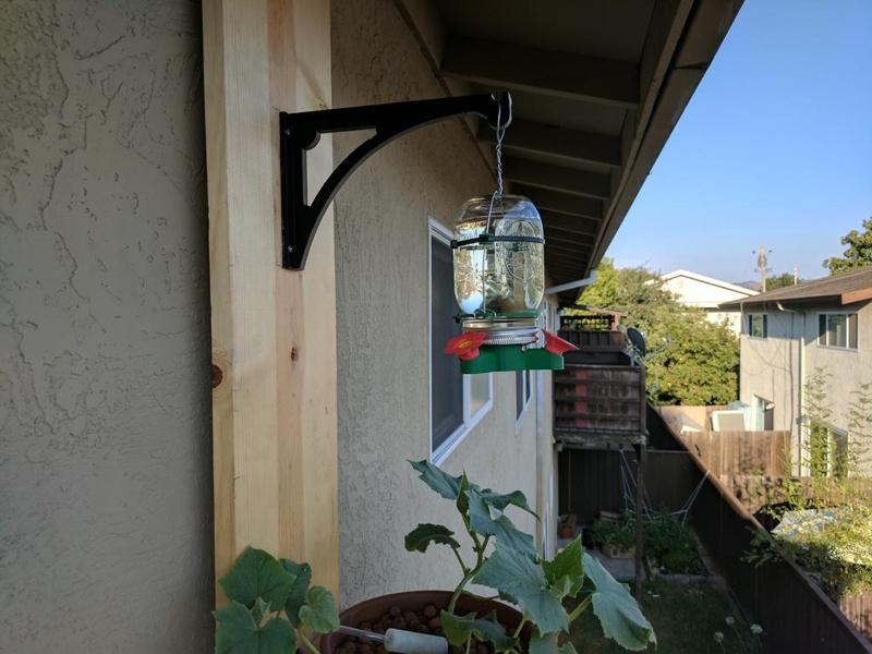 Hanging Basket / Birdfeeder Bracket Hook Mod