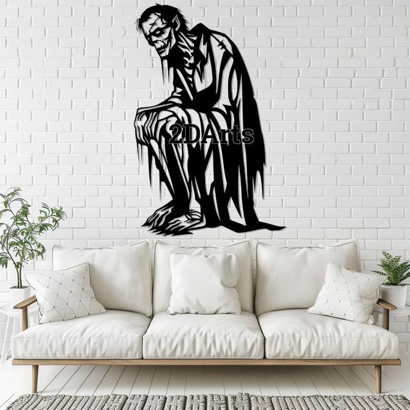 Old Zombie 2D Wall Art/Window Art