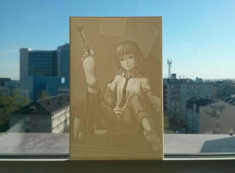 Rin Tezuka Lithophane