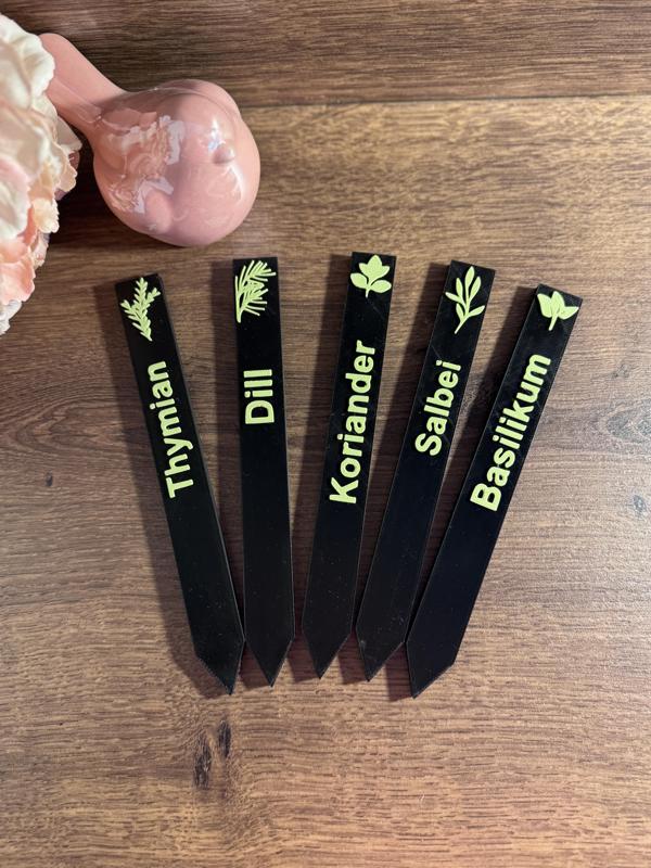 Herb labels / garden plugs Collection 3 GK3K318