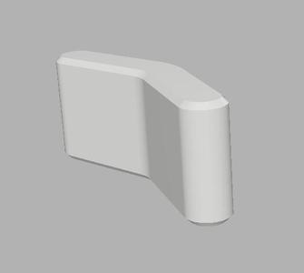 Refrigerator Note Toggle (Fusion360 file)