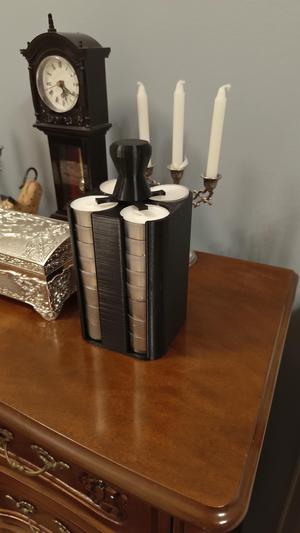 4-slot tea light holder remix for smaller printer