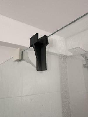 Better Supported Glass Towel Holder
