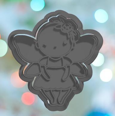 Baby Shower Baby Fairy Cookie Cutter