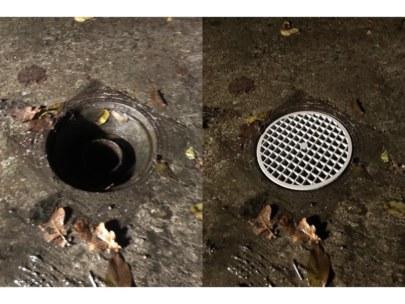 Water drainage grid - Ø245x15