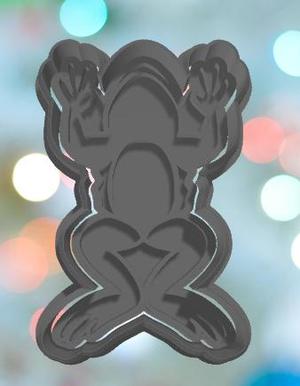 Halloween Dead Frog Cookie Cutter