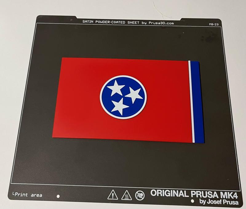 Tennessee flag (no MMU required)