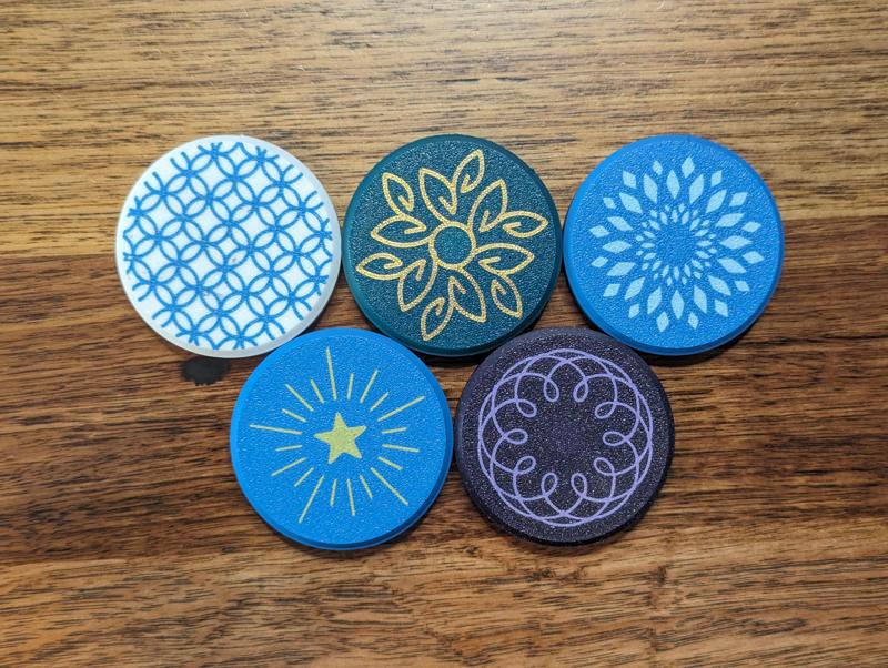 Fabric Weight with Decorative Top