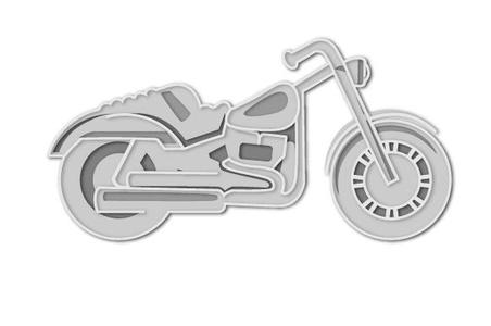 Motorcycle layered Craft design