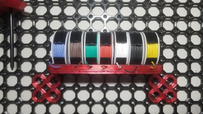 Multiboard Silicone Wire Holder
