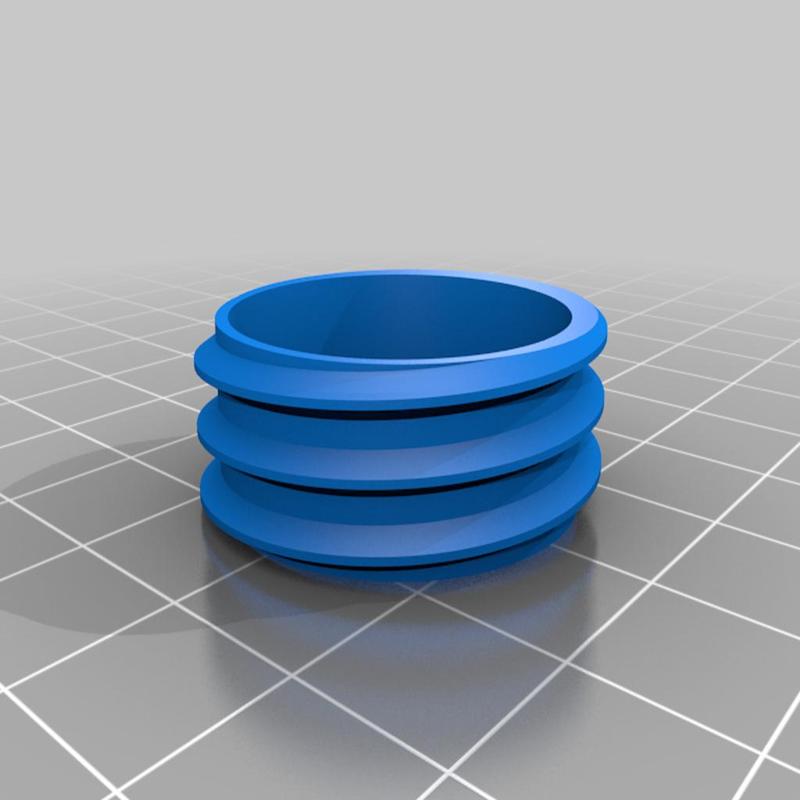 Keyring pill holder EDC