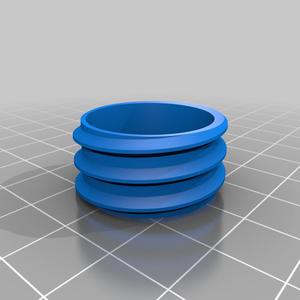 Keyring pill holder EDC