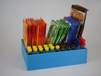 Organizer for baking powder and aroma