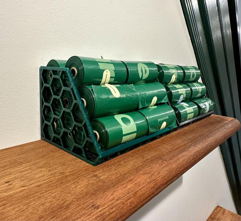 Dog Bag Storage Unit (Honeycomb)