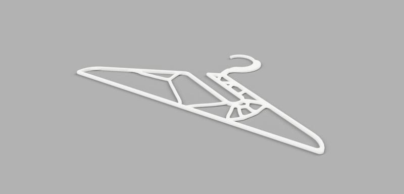 Topology optimized Clothes Hanger