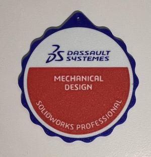 Certified Solidworks Professional Badge
