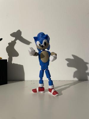 Sonic no AMS Articulated Dummy Figure Multi Part
