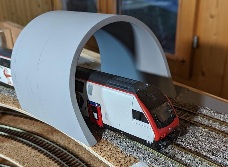 Modern Tunnel Portal (Elliptic)