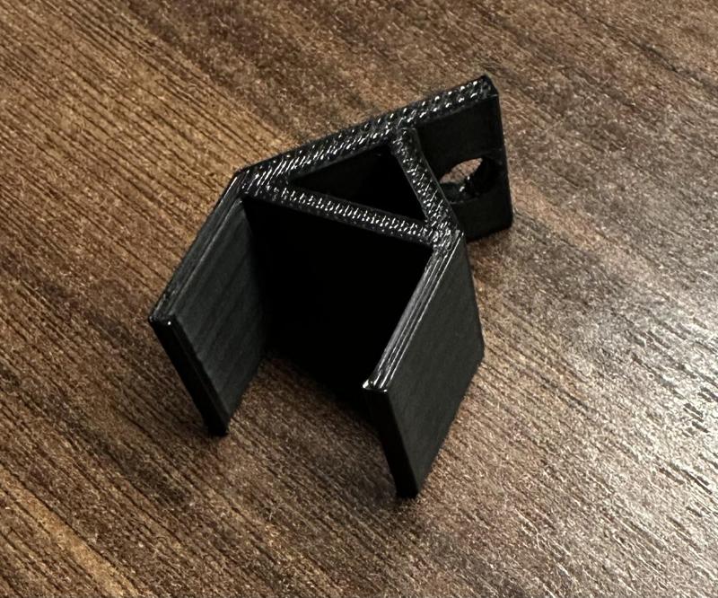 45° Clip for the awesome 12mm LED Strip Holder and Diffuser from @michelem