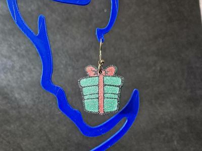 Multicolor Christmas Presents Earrings