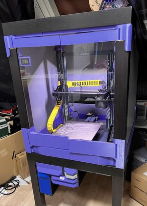 Smaller Corners for Ikea Lack Enclousure