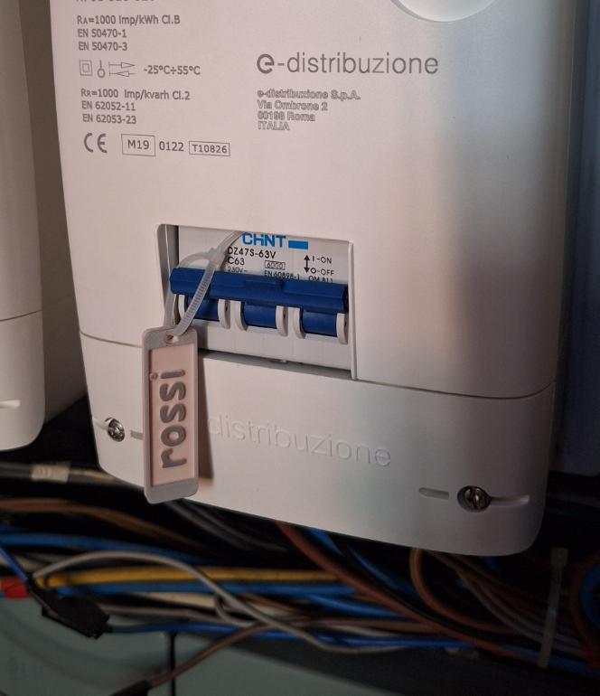 Targhetta identificativa multiuso