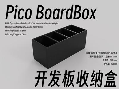 PicoBoardBox Raspberry Pi Pico Development Board Storage Box