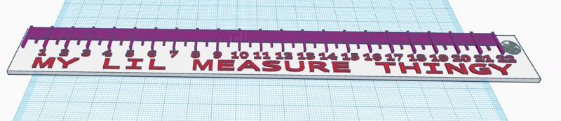 MY LIL MEASURE THINGY